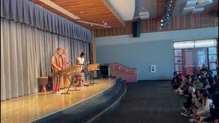 Dramane Kone, Clayton Kraus Ballet Djelia Kadi Playing Balafon