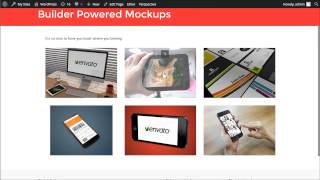 Mockups Gallery via Ether Content Builder
