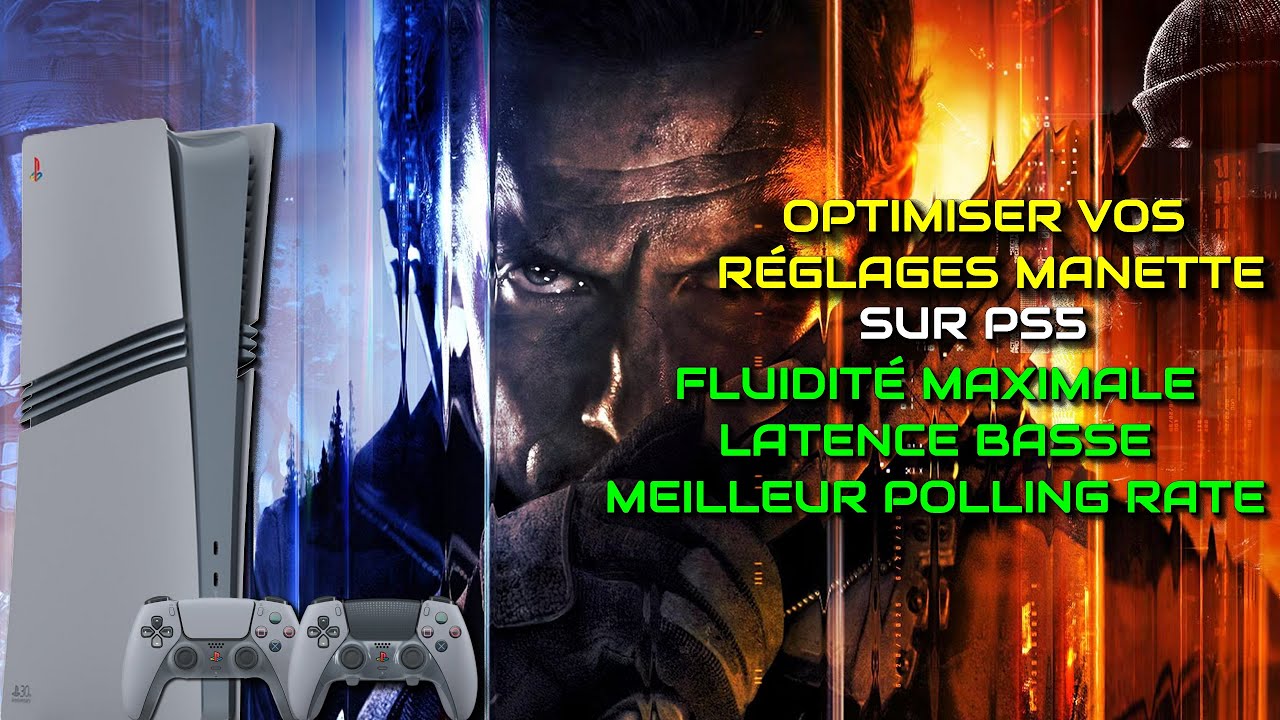 📈 OPTIMISER VOS RÉGLAGES MANETTE SUR PS5 ! FLUIDITÉ MAXIMALE, LATENCE BASSE, MEILLEUR POLLING RATE