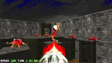 [Doom 2] Doom Core - Map 27 (Military Strength) UV-Max in 02:05