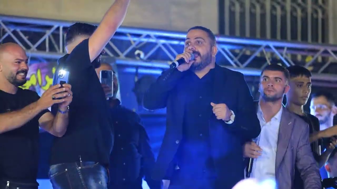 اكبر حضور جماهيري في استقبال العريس ذو الهمم العالية اسامة السلايمة - شادي البوريني وصهيب الجماعيني