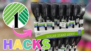 BRILLIANT  Dollar Tree DIY Crafts using SOLAR LIGHTS