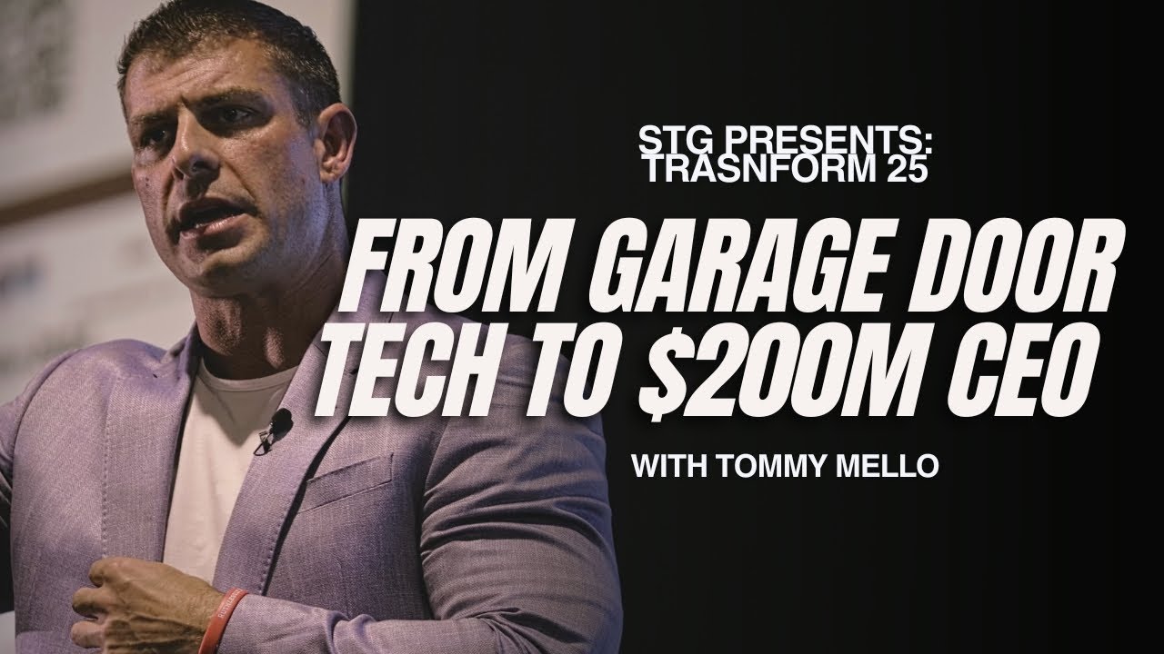From Garage Door Tech to $200M CEO | Tommy Mello’s Blueprint for Scaling Service Businesses