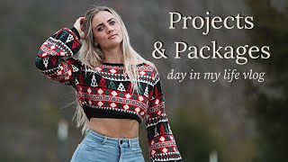 Finishing The Fireplace Free Spirit Outlet Unboxing Day In My Life Vlog