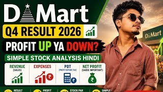 DMart Q4 Result 2026 📊 | Profit Up ya Down? | Simple Stock Analysis Hindi | DMart Stock.
