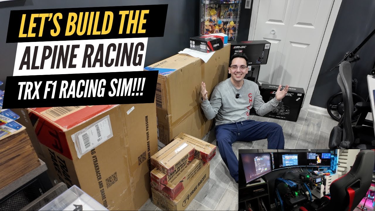 Alpine Racing Simulator I Bought the BEST F1 ALPINE Racing TRX Racing Simulator! - YouTube