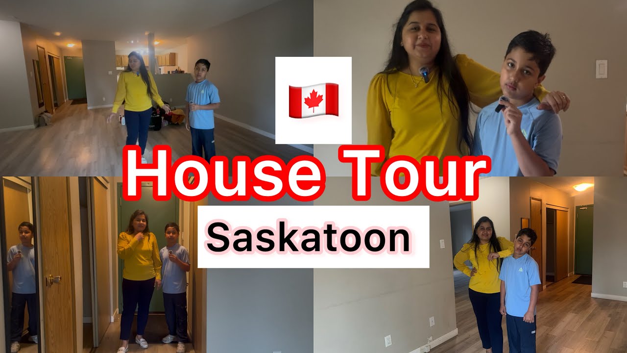 🇨🇦 House Tour of Saskatoon 2 BHK Apartment 