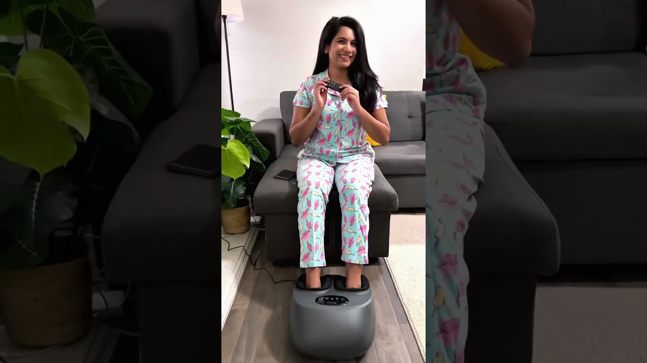 Snailax Foot Massager with Heat, FSA HSA Eligible  