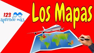 El mapa ¿Que es el mapa? Tipos de mapas. Para niños de primaria