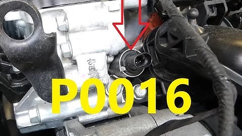 Causes and Fixes P0016 Code: Crankshaft Position – Camshaft Position Correlation (Bank 1) Sensor A