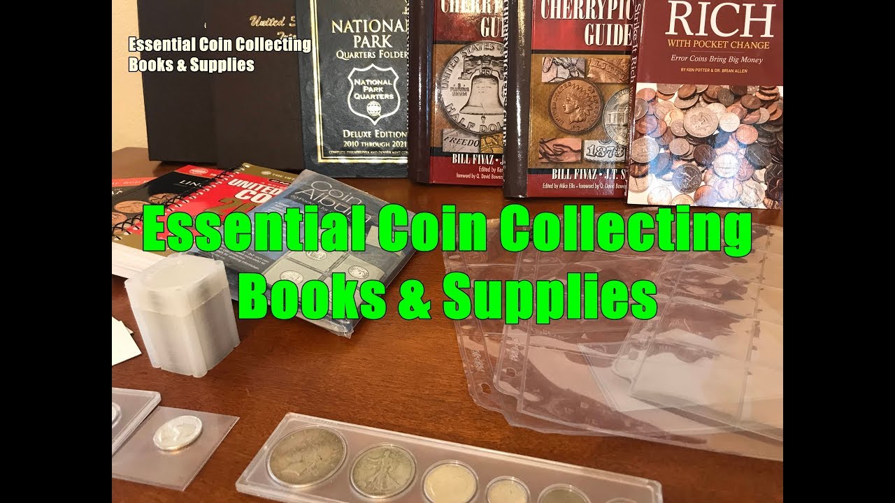 THE BEST COIN BOOKS & SUPPLIES EVERY COIN COLLECTOR SHOULD HAVE - ESSENTIAL  REFERENCES 