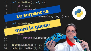 Algorithme et mathématiques : Suites et récursivité