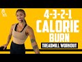 I Burned 600 Calories in this Killer 4-3-2-1 Interval Workout!