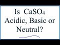 Calcium Sulfate Solubility and Properties