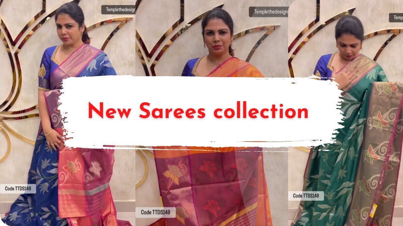Saree Code TTDS148 | templedesigner.com - YouTube