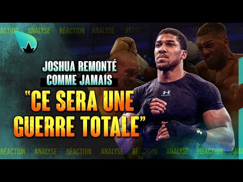 Anthony Joshua veut la peau d'USYK : "j'en ai fini de perdre" 😤