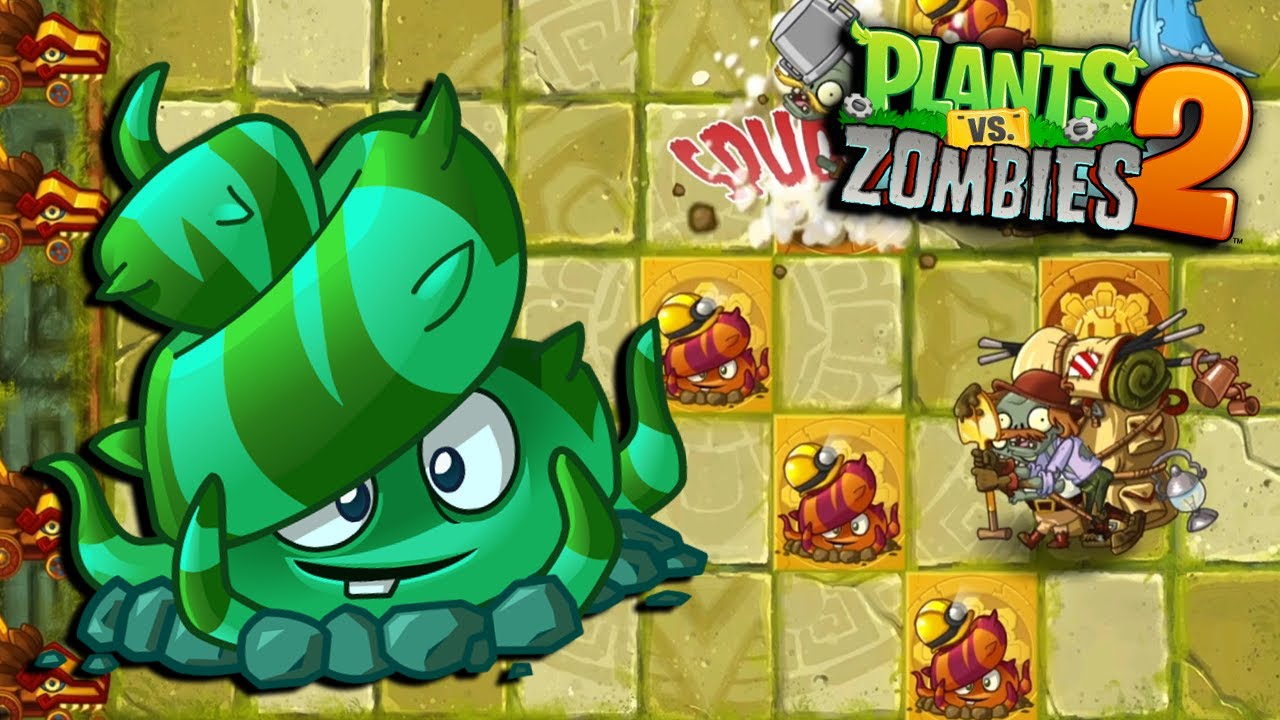 RETO pasar un NIVEL con RAIZ DE ESCAPE // Plantas Vs Zombies 2 - YouTube