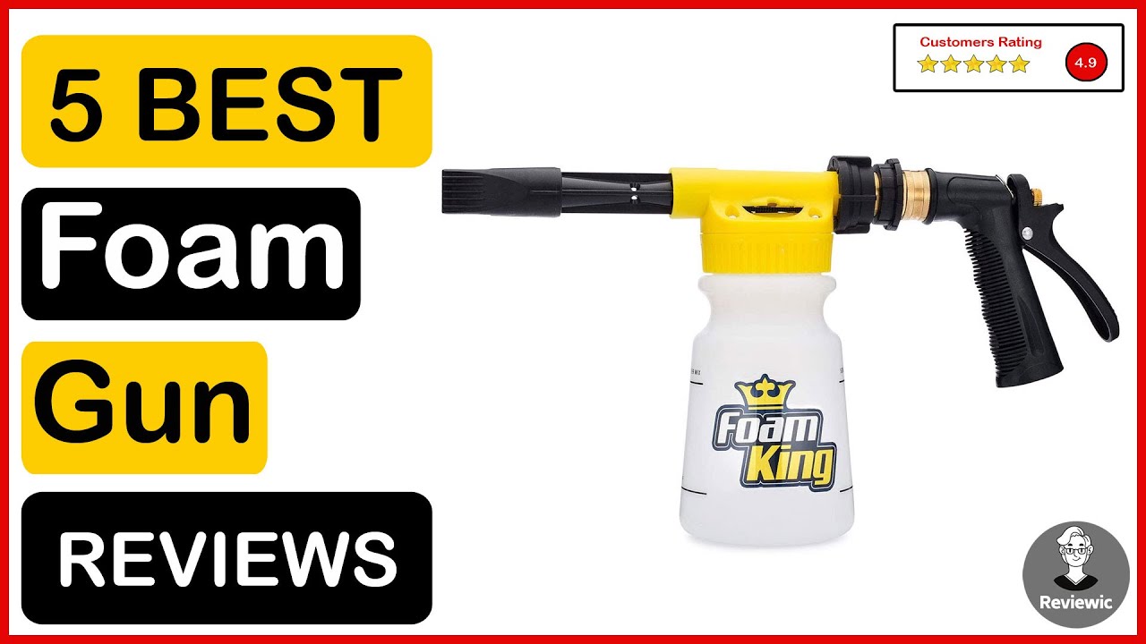 ✓ Best Car Wash Foam Gun  In 2023 ✨ Top 5 Tested & Buying Guide 