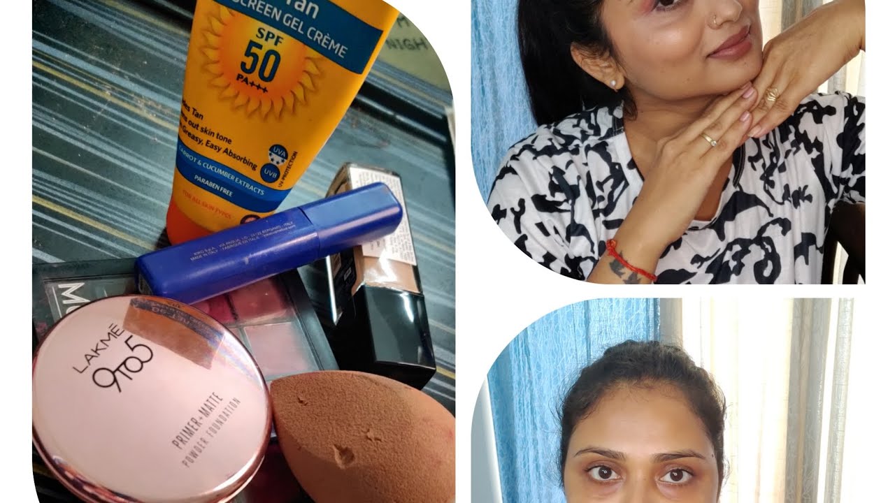😱 basic products se best day makeup/easy step by step tutorial/sabse