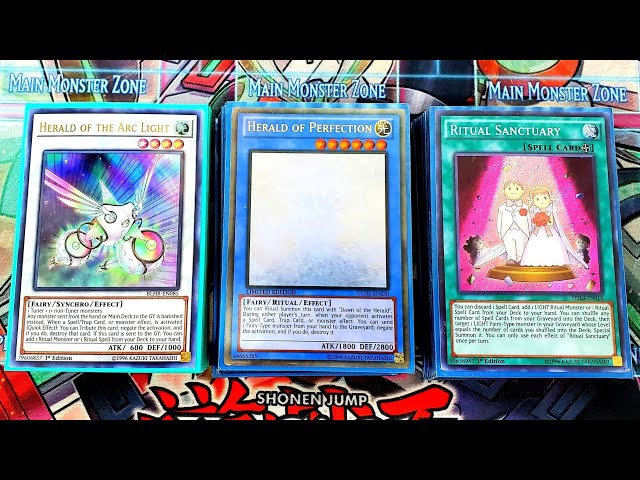 yugioh herald of perfection deck you can send 1 Fairy Herald of Perfection Gold Series