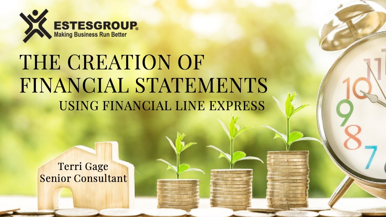 Epicor Prophet 21: The Creation of Financial Statements Using Financial Line Express