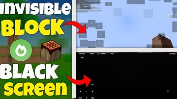 How To Fix Black Screen & Invisible Blocks Problem
