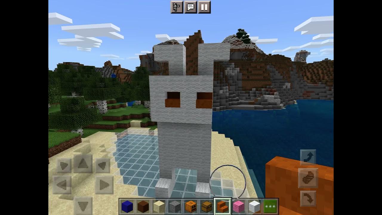 How to make a bunny in Minecraft 🐰 YouTube