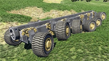 Space Engineers Suspension Prototyping 6