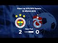 15.04.2012 | Süper Final | Fenerbahçe-Trabzonspor | 2-0