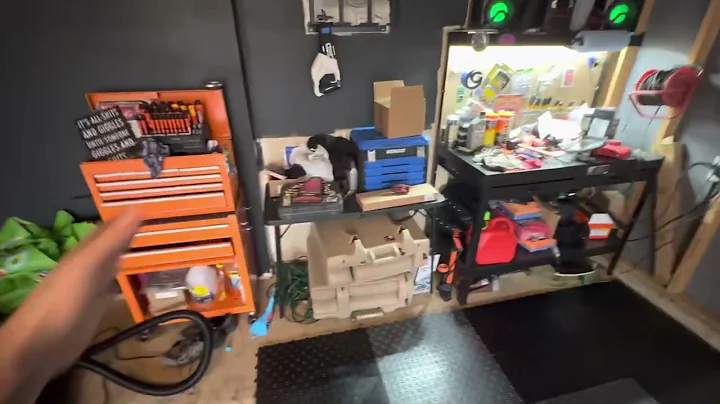 GarageTrac Flooring (Amazon) Mid-Install Part 3