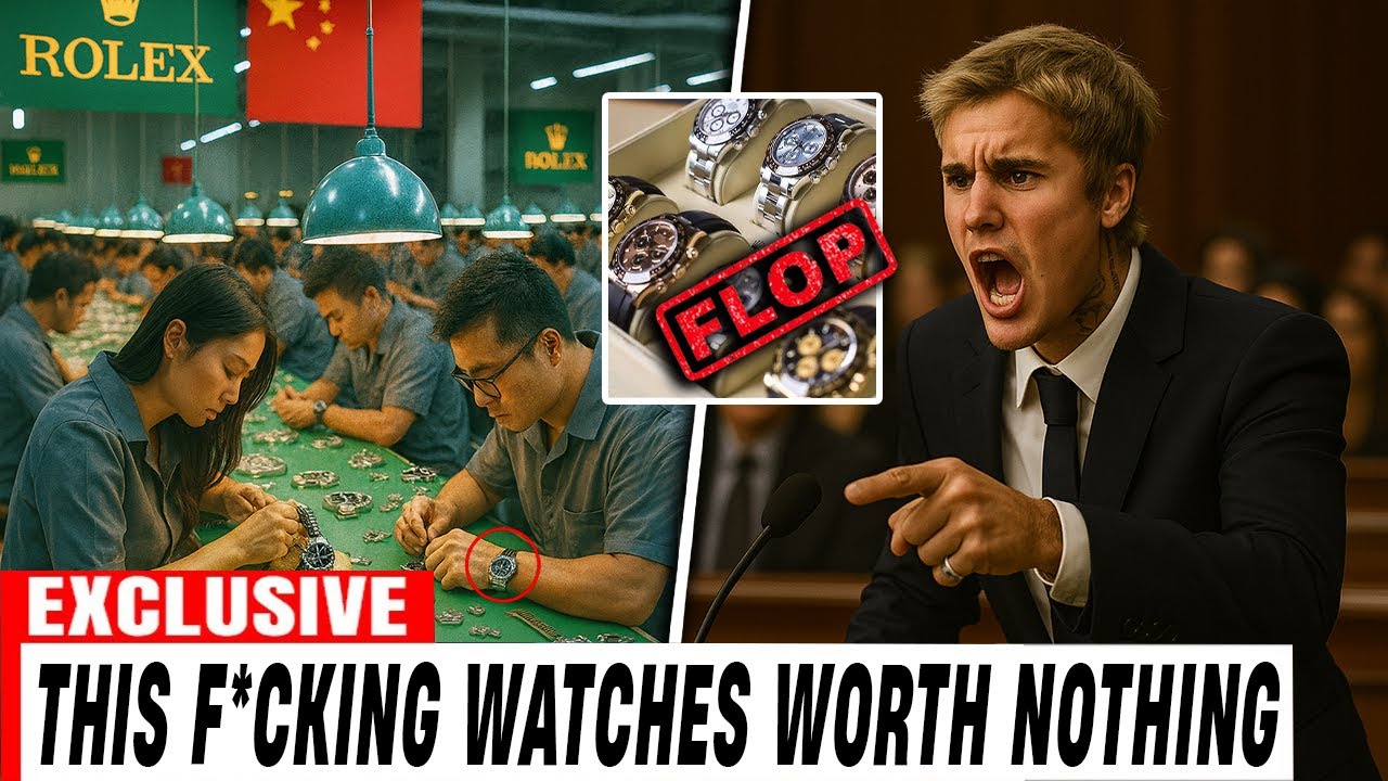 Rolex is FINISHED? Rolex CEO PANICS After Justin Bieber SUES The Brand Over China Leak —Prices CRASH
