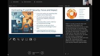 NCyTE Monthly Member Meeting: Adding Operational Technology to Your Enterprise Risk Framework
