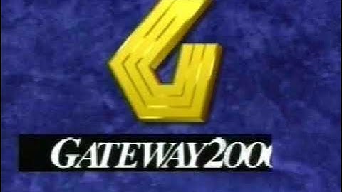 GREETER - Gateway 2000 Video from System CD 1994