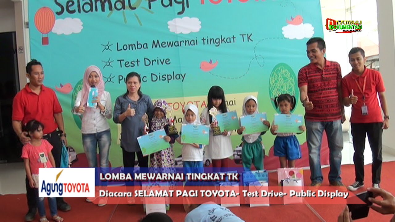Ini Dia Para Pemenang Lomba Mewarnai Tingkat Tk Ditaja Agung Toyota