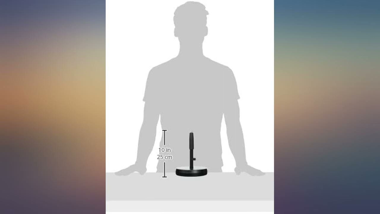 K&M 23325 Table/Floor Microphone Stand Review