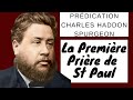 Prdication charles spurgeon en franais la prire de paul