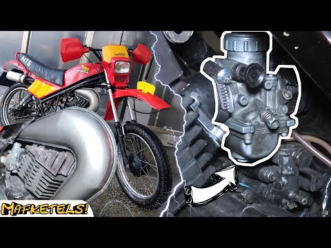 Honda MT5 125CC ATHENA | Hoe stel je een carburateur af? Hoe werkt een carburateur?