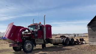 Kenworth W900 cold first start