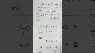 7월1일 배달매장 매출 910,000원