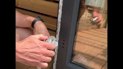 European Tilt-and-Turn Window Handle Installation