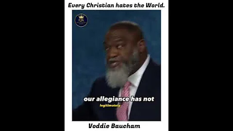 Every Christian hates the World. Voddie Baucham #Shorts #EJK #Emmanueljesusisking
