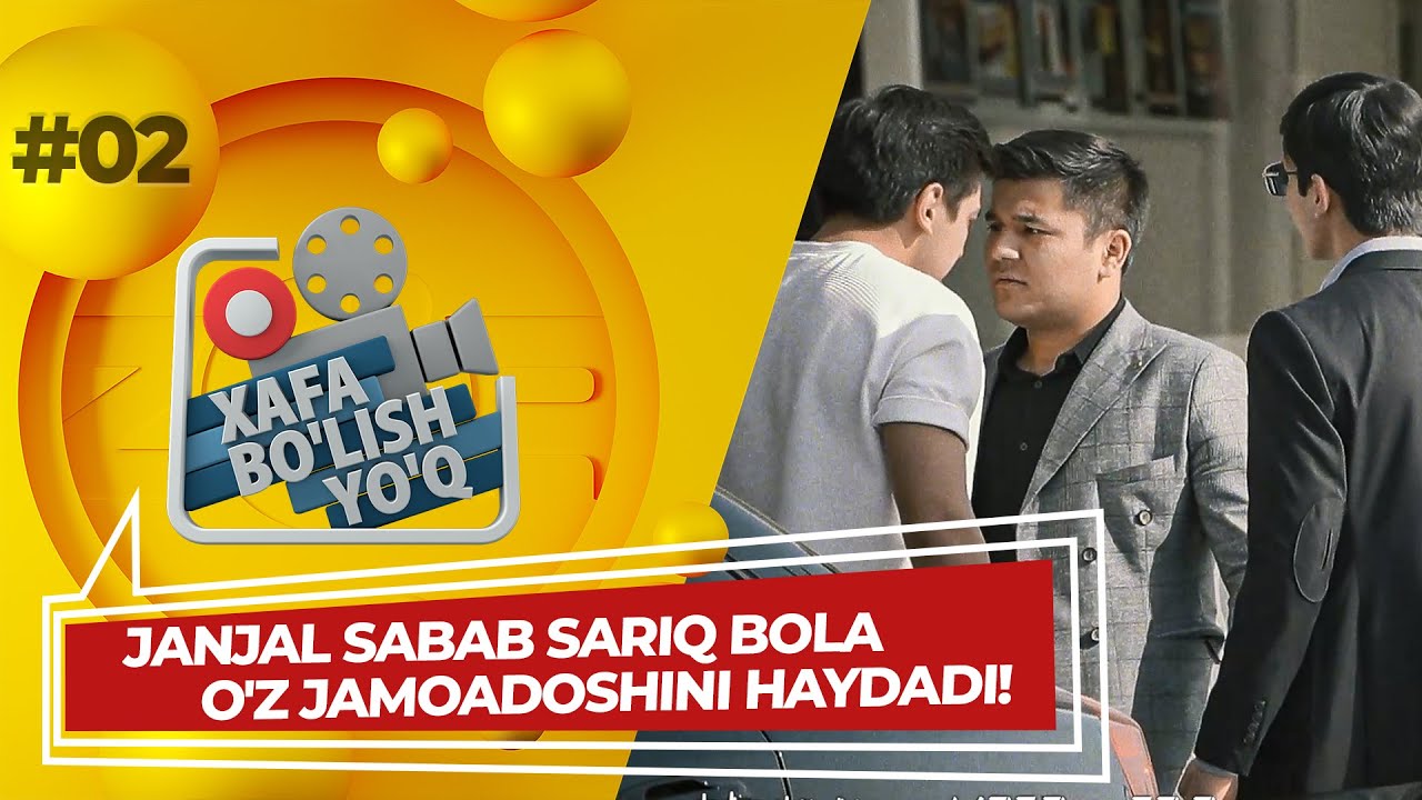 Xafa bo'lish yo'q 2-son JANJAL SABAB SARIQ BOLA O'Z JAMOADOSHINI HAYDADI! (06.11.2022)