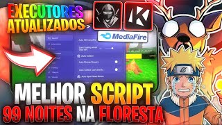 🔦SCRIPT 99 Noites Na Floresta *SEM KEY* (PEGA TUDO) + Auto Farm, Auto Diamond ,Kill Aura MOBILE