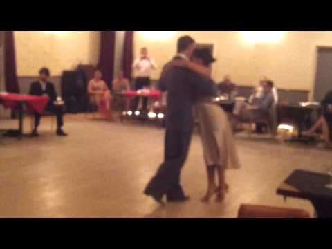 Samantha Dispari & Santiago Fina Bailan "Lejos de Buenos Aires" y "Loca de Amor" -London-July 2014