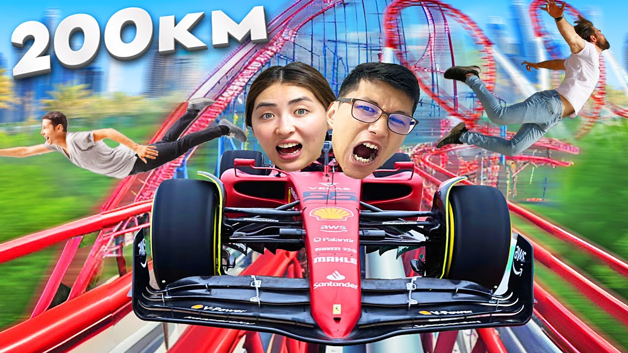 Ең қорқынышты аттракционға міндім 🤯