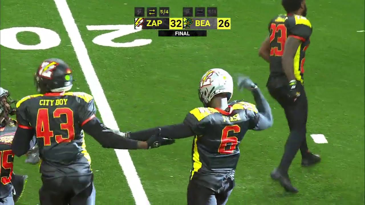 Josh Gordon Catches GAME-WINNING Hail Mary vs. Beasts | FCF Week 4 - YouTube