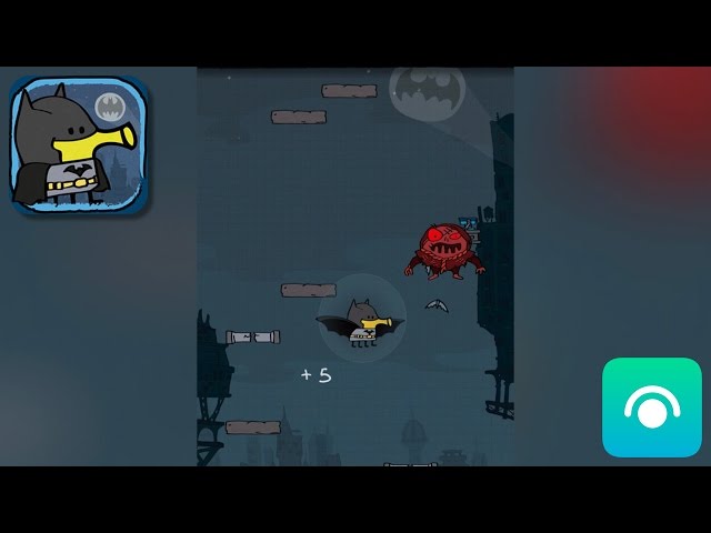 Doodle Jump DC Super Heroes — еще один нелепый сеттинг для Бэтмена