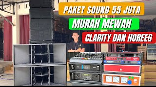 55 million sound system package, cheap, luxurious, clarity and horeeg