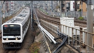 2019/12/17 【試運転】 MUE-Train 第二中里踏切 | JR East: Test Run by MUE-Train