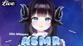 ASMR💙🐏3Dio Sounds and Whispering for Comfy Time ✨